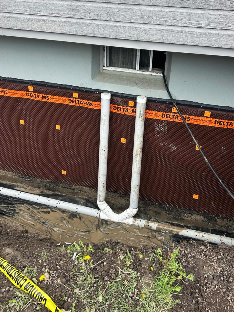 drain francais et impermeabilisation