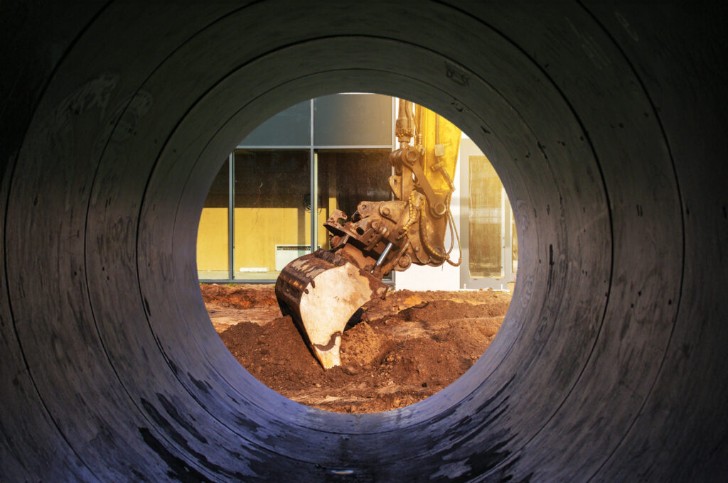 Installation d'égout et d'aqueduc